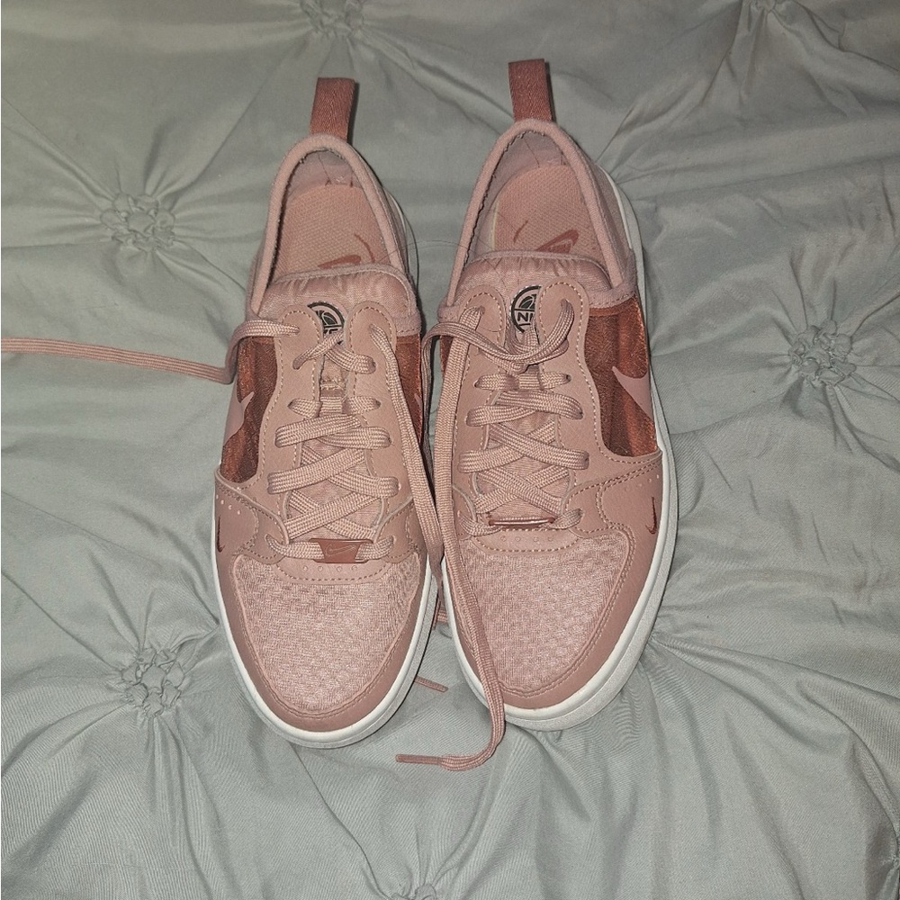 Nike Court Vision Alta Women's Blush Pink Sneakers